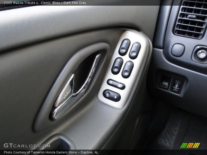 Classic White / Dark Flint Gray 2005 Mazda Tribute s