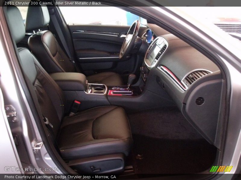 Billet Silver Metallic / Black 2011 Chrysler 300 C Hemi