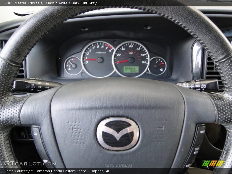 Classic White / Dark Flint Gray 2005 Mazda Tribute s