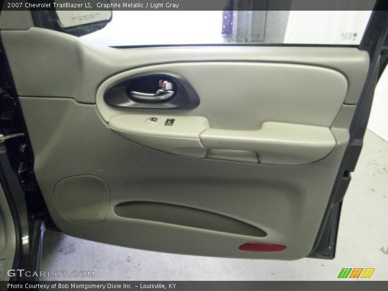 Graphite Metallic / Light Gray 2007 Chevrolet TrailBlazer LS