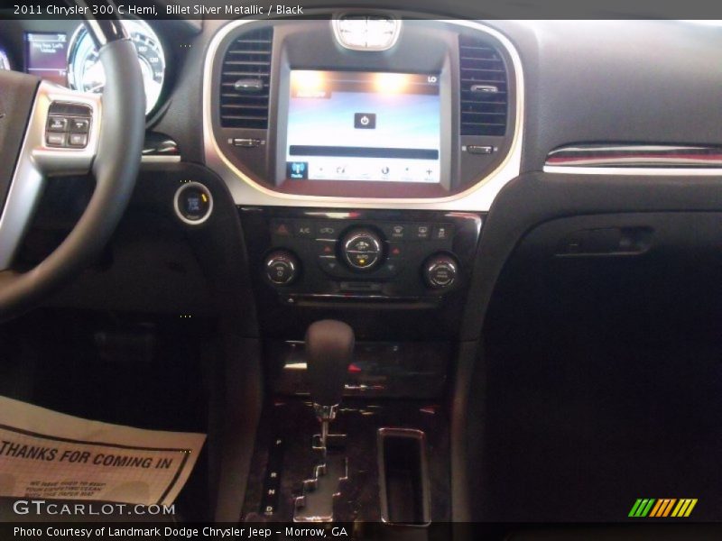 Billet Silver Metallic / Black 2011 Chrysler 300 C Hemi
