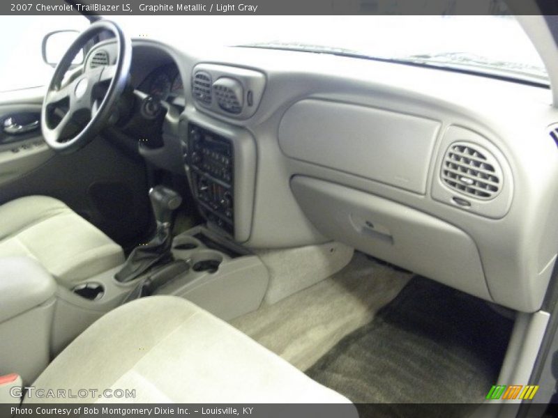 Graphite Metallic / Light Gray 2007 Chevrolet TrailBlazer LS