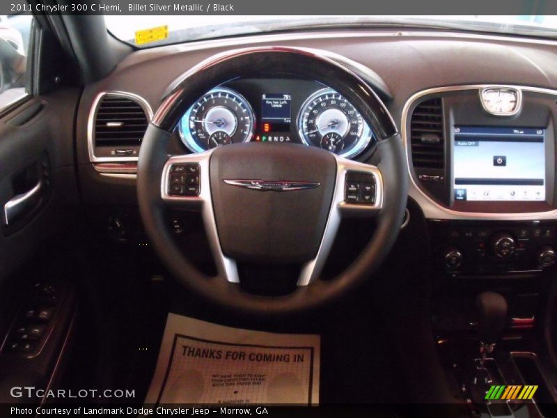 Dashboard of 2011 300 C Hemi
