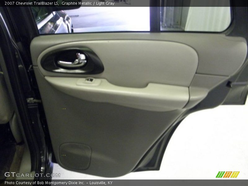 Graphite Metallic / Light Gray 2007 Chevrolet TrailBlazer LS