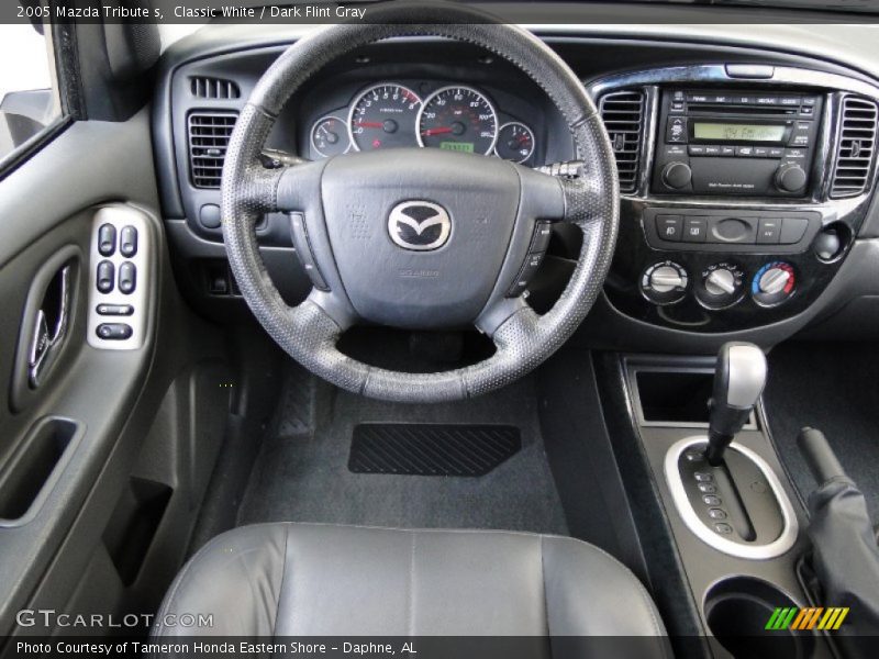 Classic White / Dark Flint Gray 2005 Mazda Tribute s