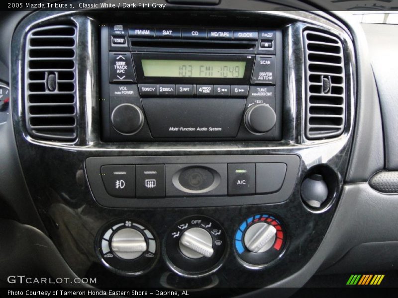 Classic White / Dark Flint Gray 2005 Mazda Tribute s