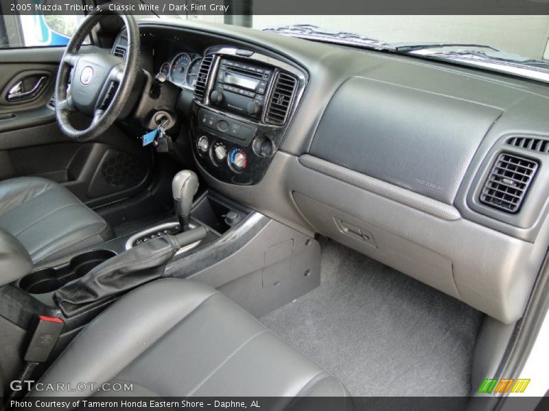Classic White / Dark Flint Gray 2005 Mazda Tribute s