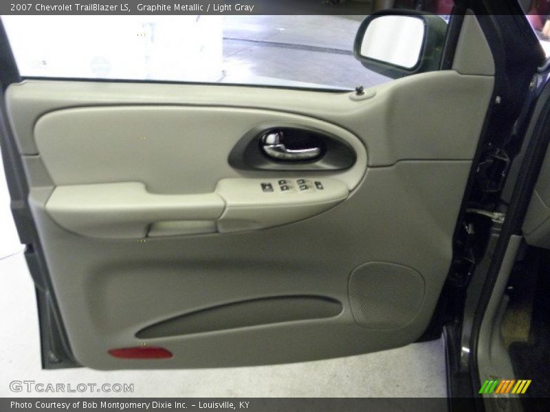 Graphite Metallic / Light Gray 2007 Chevrolet TrailBlazer LS