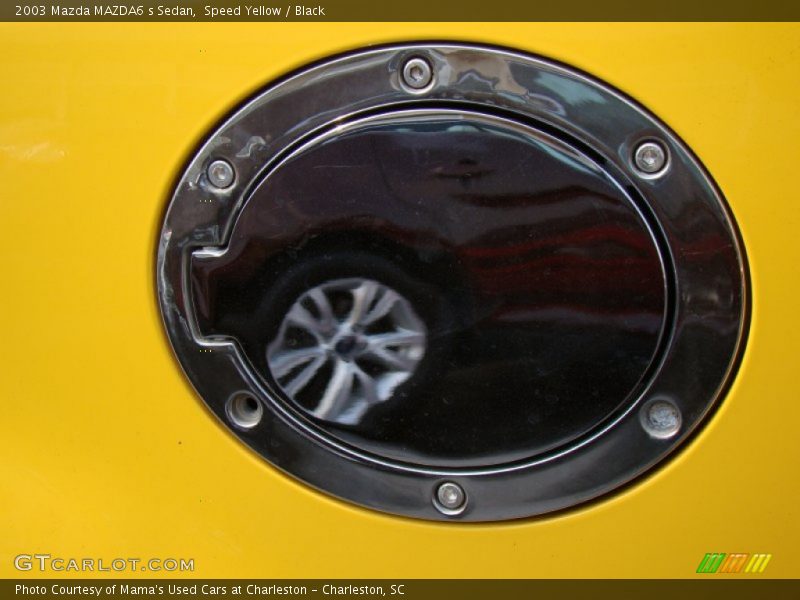 Speed Yellow / Black 2003 Mazda MAZDA6 s Sedan