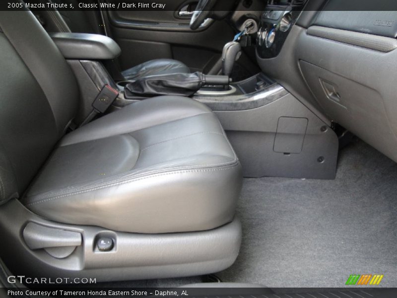 Classic White / Dark Flint Gray 2005 Mazda Tribute s