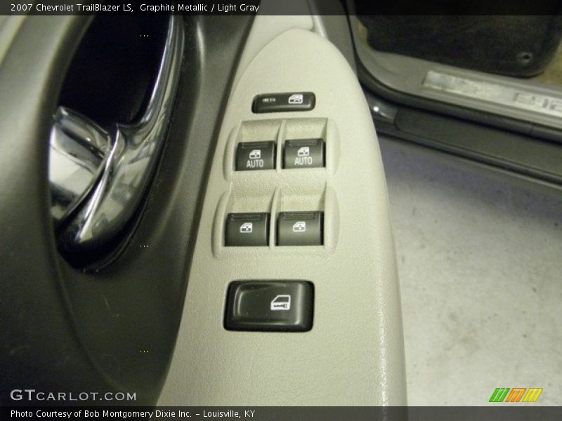 Graphite Metallic / Light Gray 2007 Chevrolet TrailBlazer LS