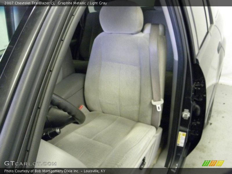 Graphite Metallic / Light Gray 2007 Chevrolet TrailBlazer LS