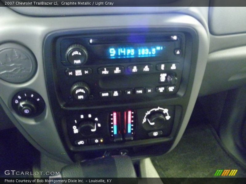 Graphite Metallic / Light Gray 2007 Chevrolet TrailBlazer LS