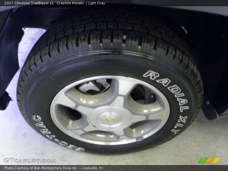 Graphite Metallic / Light Gray 2007 Chevrolet TrailBlazer LS