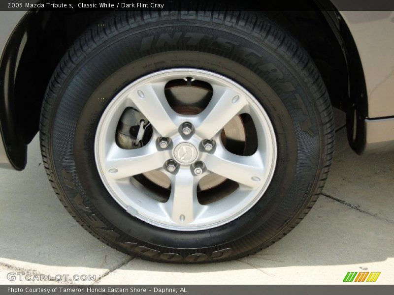 Classic White / Dark Flint Gray 2005 Mazda Tribute s