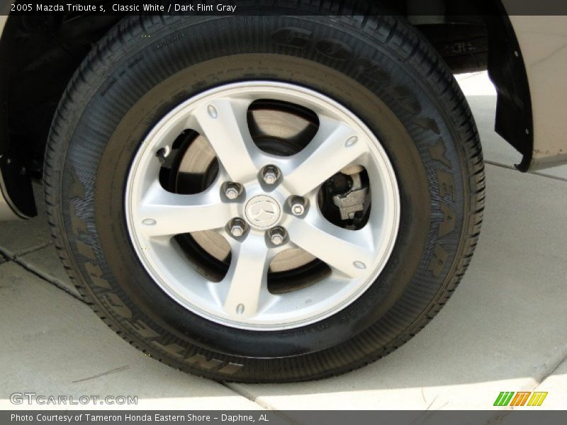 Classic White / Dark Flint Gray 2005 Mazda Tribute s