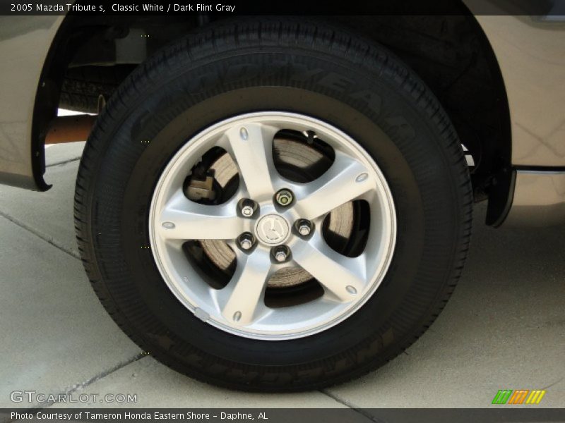 Classic White / Dark Flint Gray 2005 Mazda Tribute s