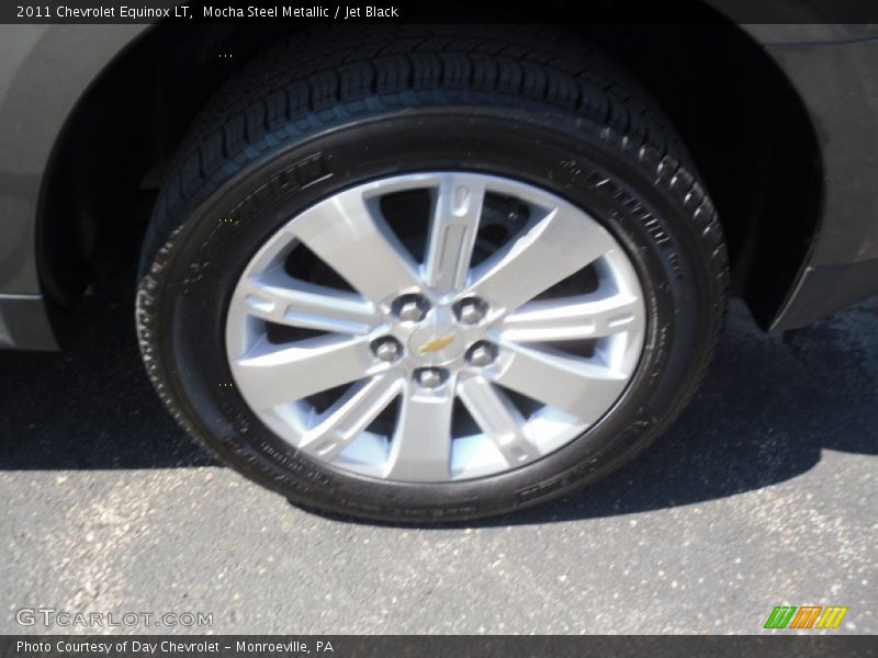 Mocha Steel Metallic / Jet Black 2011 Chevrolet Equinox LT