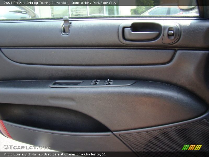 Stone White / Dark Slate Gray 2004 Chrysler Sebring Touring Convertible
