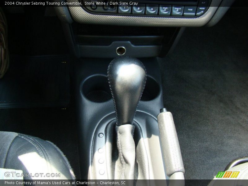 Stone White / Dark Slate Gray 2004 Chrysler Sebring Touring Convertible
