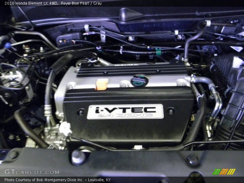  2010 Element LX 4WD Engine - 2.4 Liter DOHC 16-Valve i-VTEC 4 Cylinder