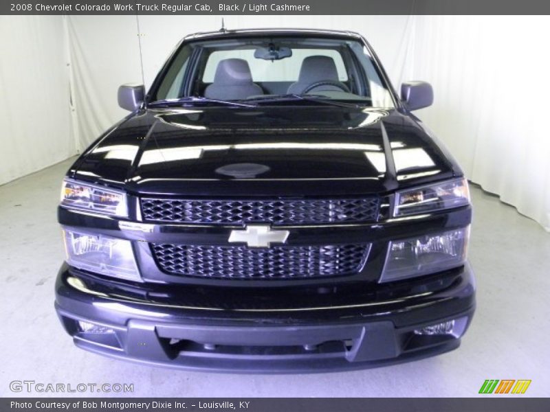 Black / Light Cashmere 2008 Chevrolet Colorado Work Truck Regular Cab