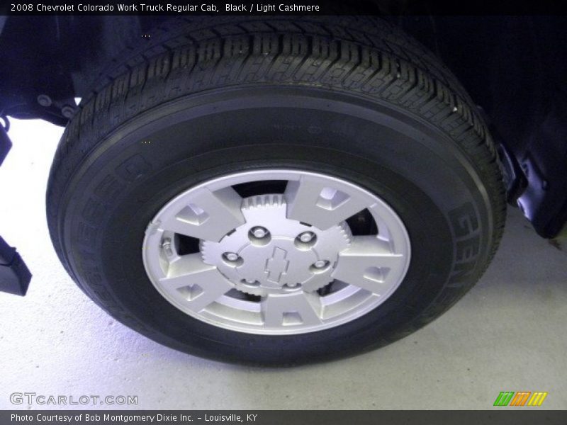 Black / Light Cashmere 2008 Chevrolet Colorado Work Truck Regular Cab