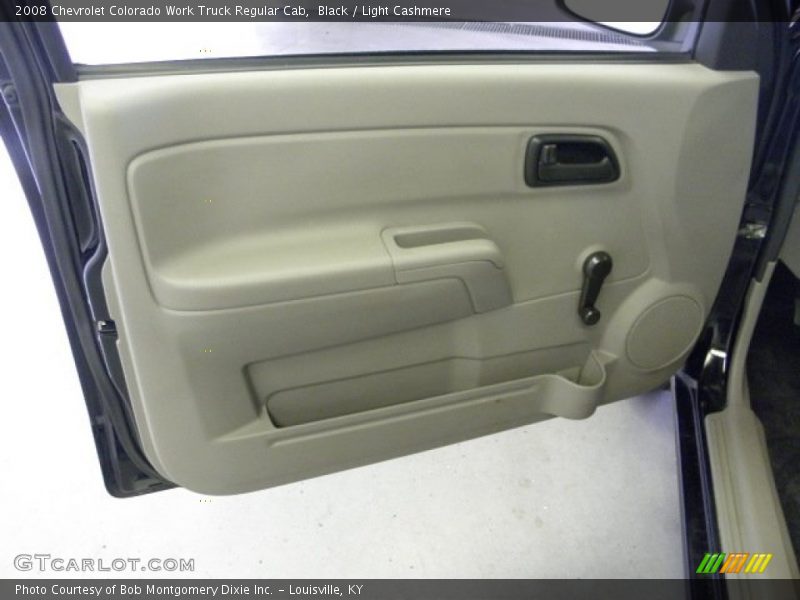 Black / Light Cashmere 2008 Chevrolet Colorado Work Truck Regular Cab