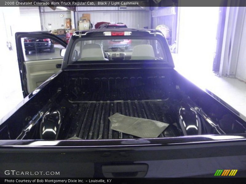 Black / Light Cashmere 2008 Chevrolet Colorado Work Truck Regular Cab