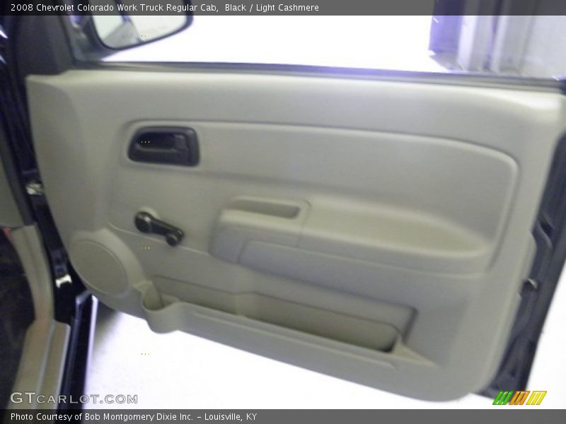 Black / Light Cashmere 2008 Chevrolet Colorado Work Truck Regular Cab