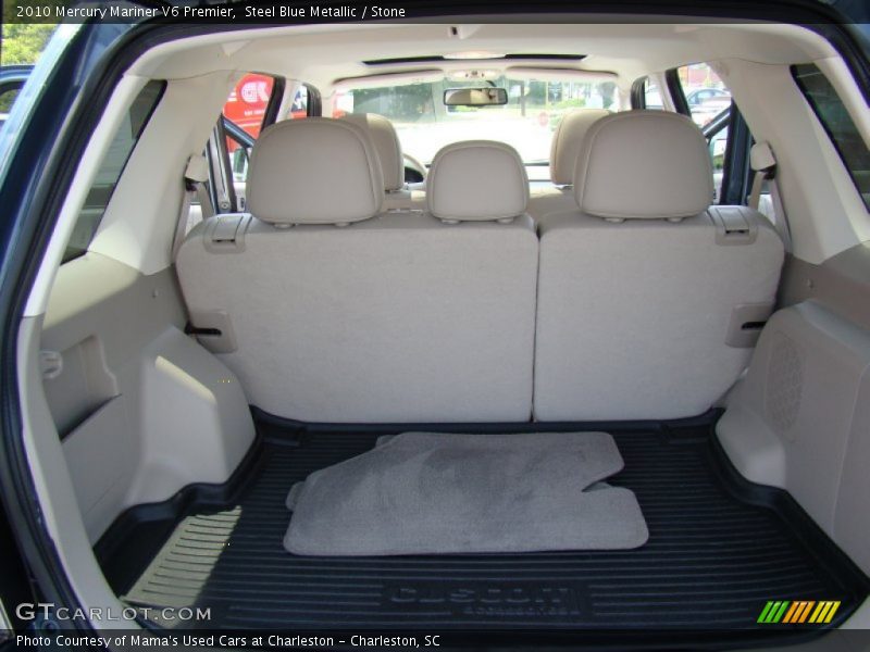 Steel Blue Metallic / Stone 2010 Mercury Mariner V6 Premier