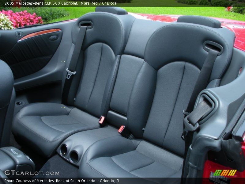  2005 CLK 500 Cabriolet Charcoal Interior