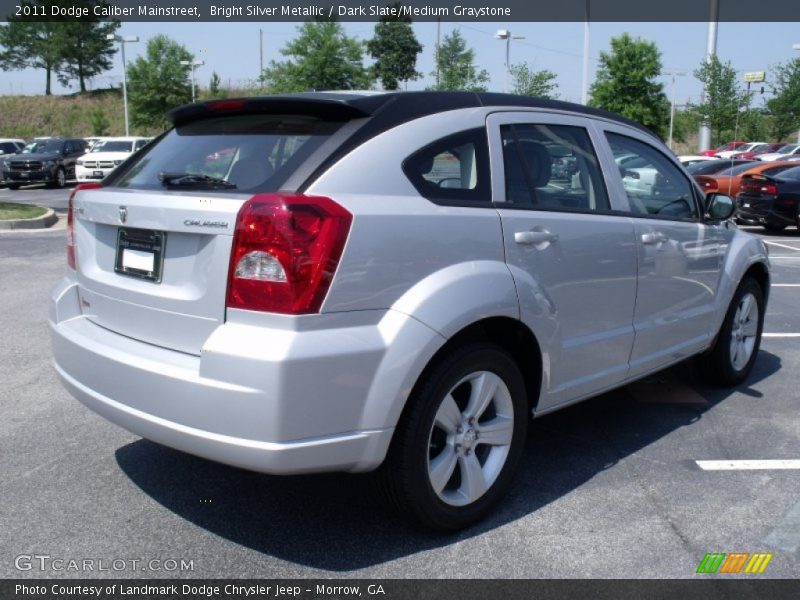 Bright Silver Metallic / Dark Slate/Medium Graystone 2011 Dodge Caliber Mainstreet