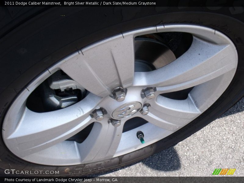 Bright Silver Metallic / Dark Slate/Medium Graystone 2011 Dodge Caliber Mainstreet