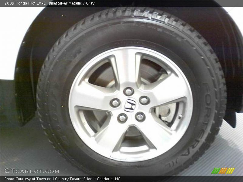 Billet Silver Metallic / Gray 2009 Honda Pilot EX-L