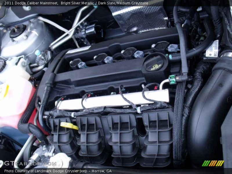 Bright Silver Metallic / Dark Slate/Medium Graystone 2011 Dodge Caliber Mainstreet