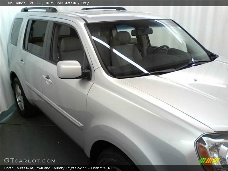 Billet Silver Metallic / Gray 2009 Honda Pilot EX-L