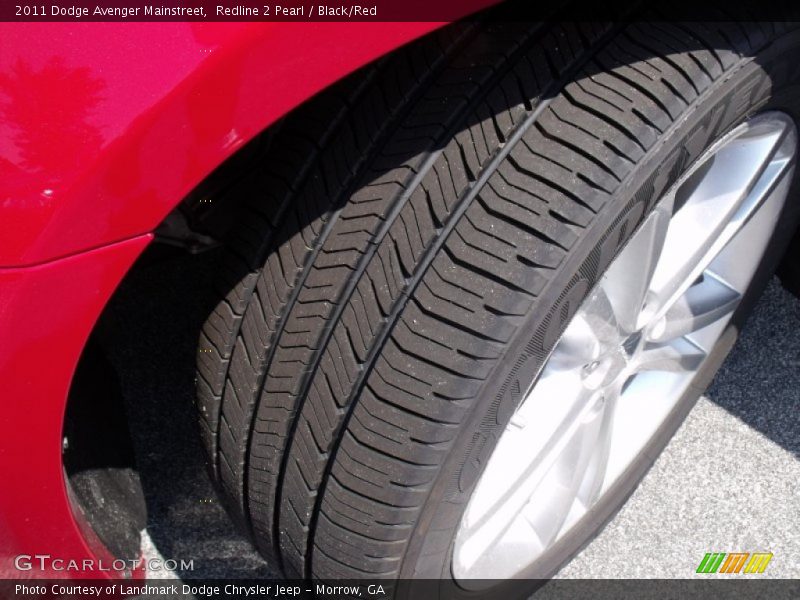 Redline 2 Pearl / Black/Red 2011 Dodge Avenger Mainstreet