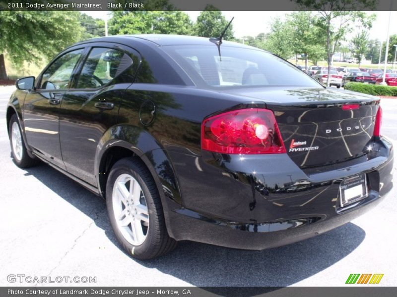 Black / Black 2011 Dodge Avenger Mainstreet