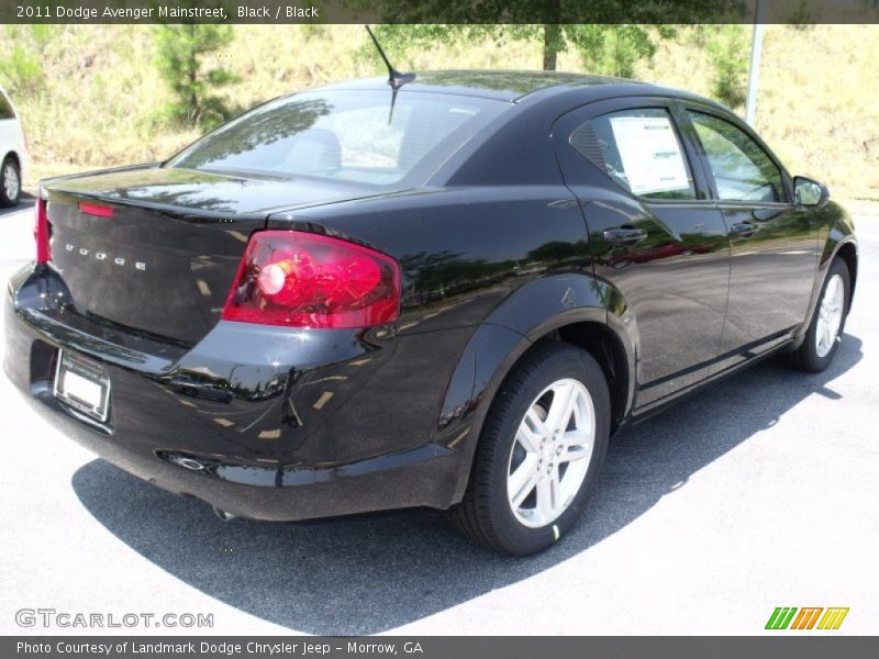 Black / Black 2011 Dodge Avenger Mainstreet