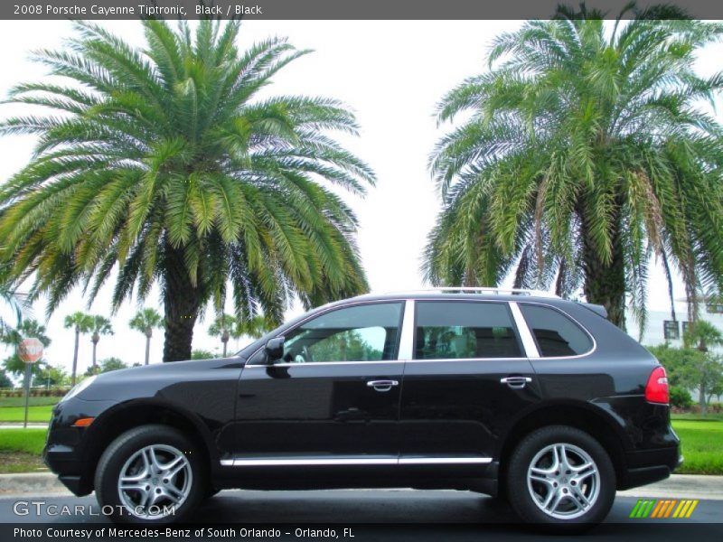 Black / Black 2008 Porsche Cayenne Tiptronic