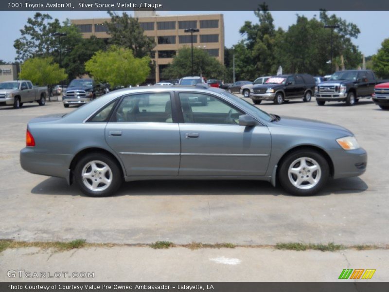 Silver Spruce Metallic / Taupe 2001 Toyota Avalon XL