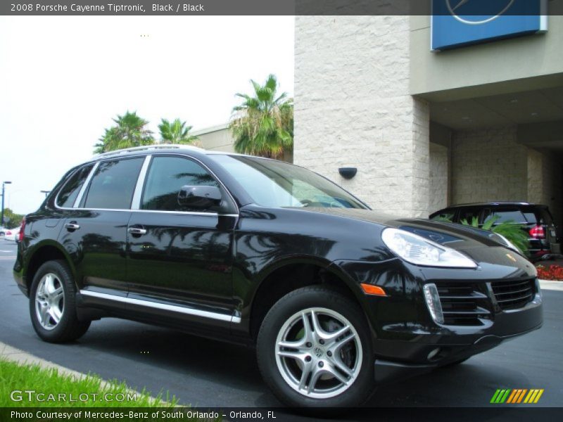Black / Black 2008 Porsche Cayenne Tiptronic