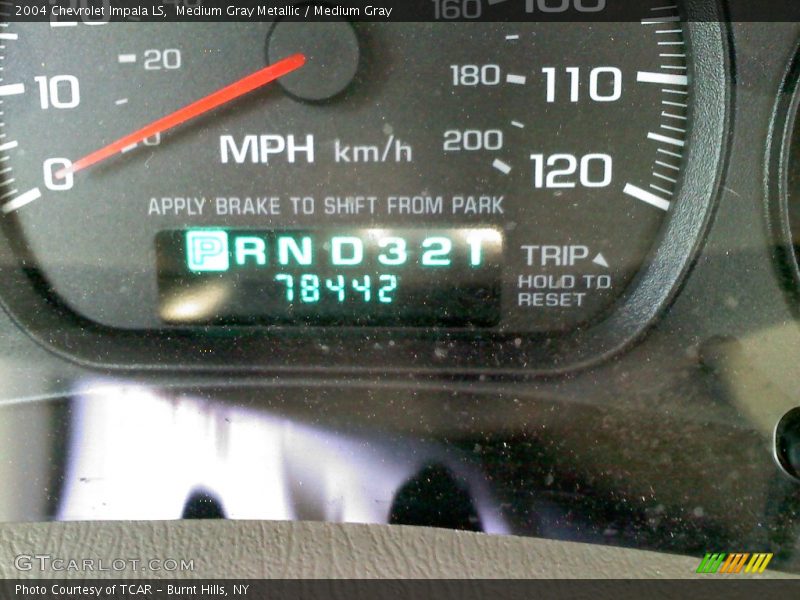 Medium Gray Metallic / Medium Gray 2004 Chevrolet Impala LS