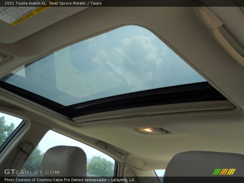 Silver Spruce Metallic / Taupe 2001 Toyota Avalon XL
