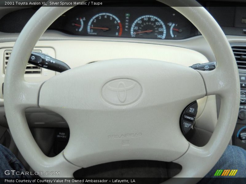 Silver Spruce Metallic / Taupe 2001 Toyota Avalon XL