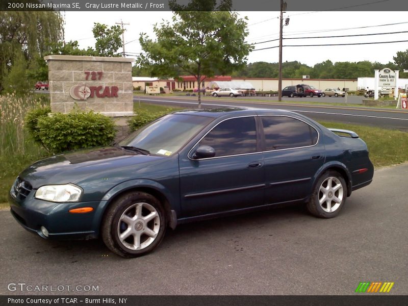 Gray Lustre Metallic / Frost 2000 Nissan Maxima SE