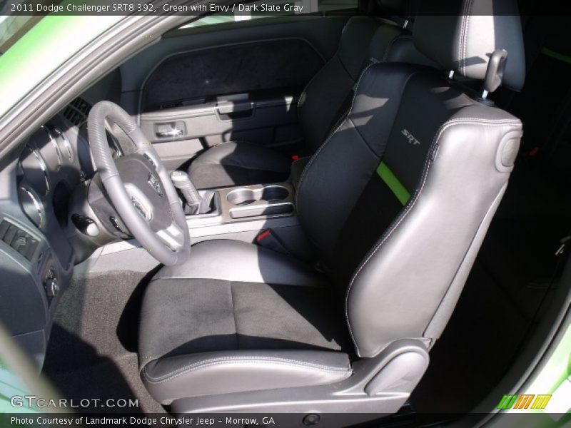  2011 Challenger SRT8 392 Dark Slate Gray Interior