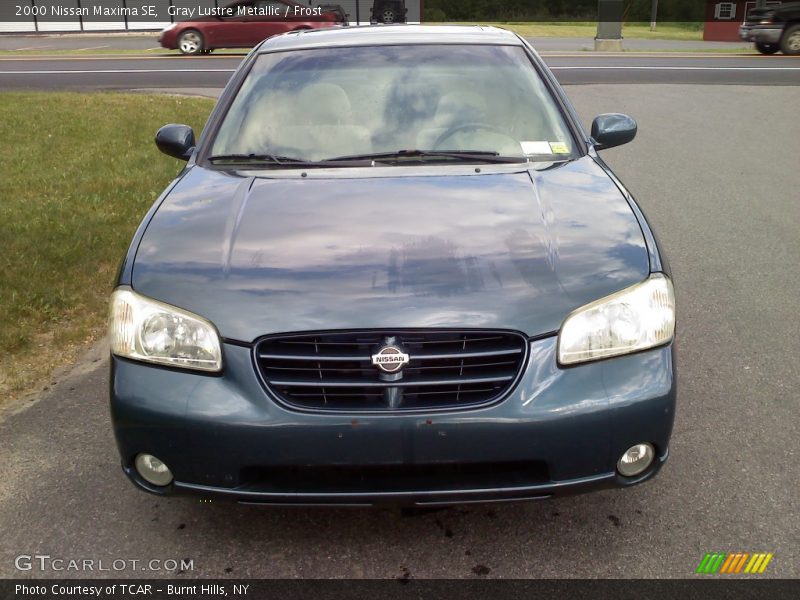 Gray Lustre Metallic / Frost 2000 Nissan Maxima SE