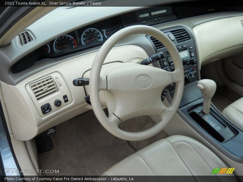 Silver Spruce Metallic / Taupe 2001 Toyota Avalon XL